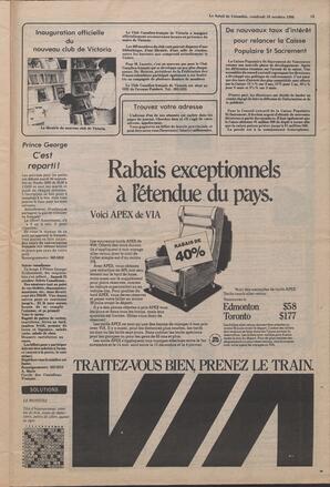 Le Soleil de Colombie, October 10, 1980, page 13