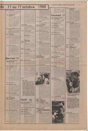Le Soleil de Colombie, October 10, 1980, page 9