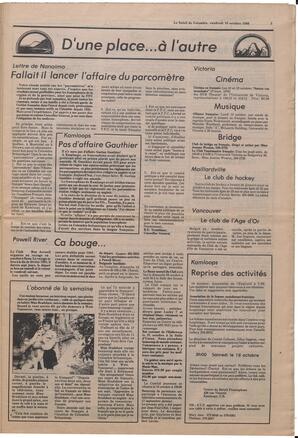 Le Soleil de Colombie, October 10, 1980, page 3