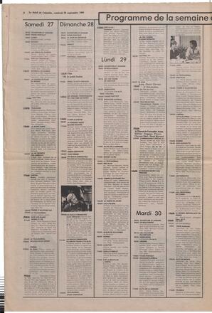 Le Soleil de Colombie, September 26, 1980, page 8