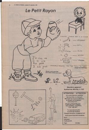 Le Soleil de Colombie, September 12, 1980, page 12