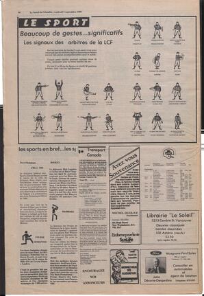 Le Soleil de Colombie, September 5, 1980, page 20