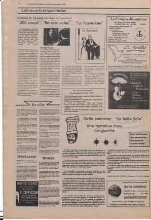 Le Soleil de Colombie, September 5, 1980, page 18