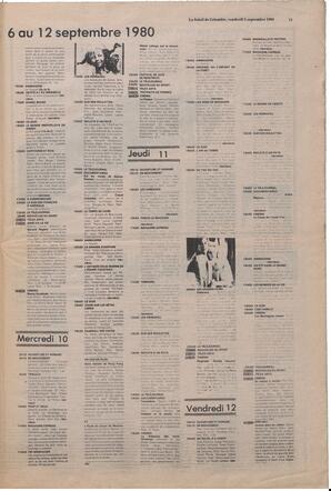 Le Soleil de Colombie, September 5, 1980, page 11