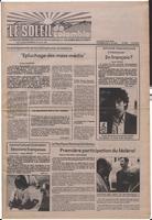 Le Soleil de Colombie, August 22, 1980