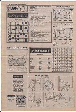 Le Soleil de Colombie, August 22, 1980, page 12