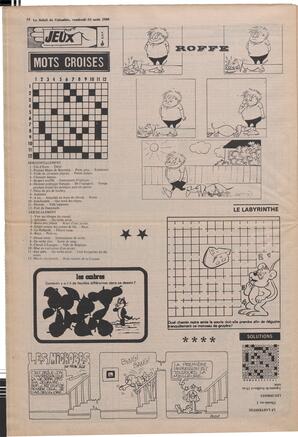 Le Soleil de Colombie, August 15, 1980, page 12