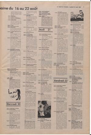 Le Soleil de Colombie, August 15, 1980, page 9