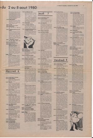 Le Soleil de Colombie, August 1, 1980, page 9
