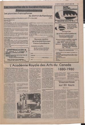 Le Soleil de Colombie, July 25, 1980, page 13