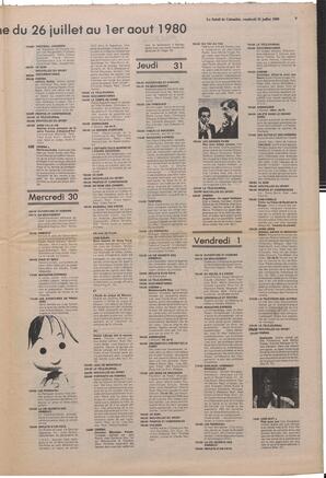 Le Soleil de Colombie, July 25, 1980, page 9