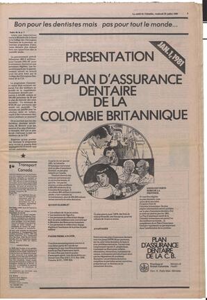 Le Soleil de Colombie, July 25, 1980, page 5