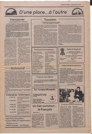 Le Soleil de Colombie, July 25, 1980, page 3