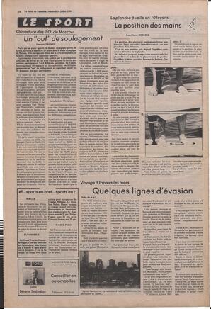 Le Soleil de Colombie, July 18, 1980, page 16