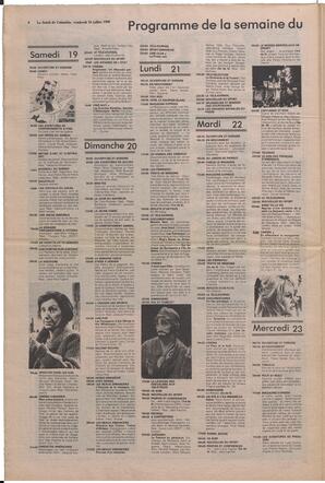 Le Soleil de Colombie, July 18, 1980, page 8