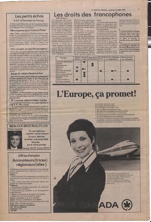 Le Soleil de Colombie, July 18, 1980, page 5