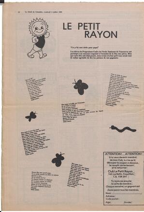 Le Soleil de Colombie, July 4, 1980, page 16