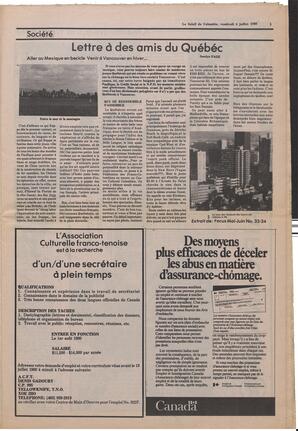 Le Soleil de Colombie, July 4, 1980, page 5