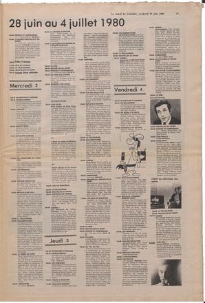 Le Soleil de Colombie, June 27, 1980, page 11
