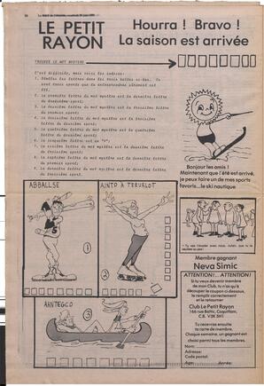 Le Soleil de Colombie, June 20, 1980, page 16
