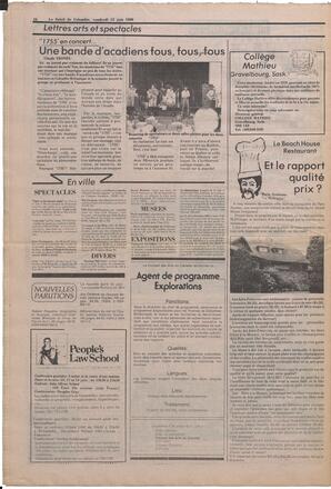 Le Soleil de Colombie, June 13, 1980, page 14