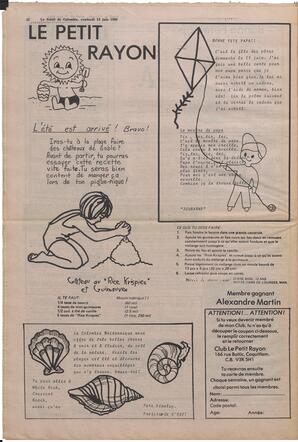 Le Soleil de Colombie, June 13, 1980, page 12