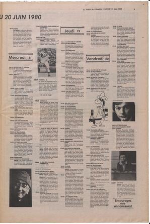 Le Soleil de Colombie, June 13, 1980, page 9