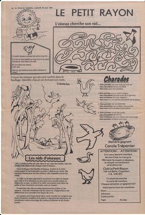 Le Soleil de Colombie, May 30, 1980, page 12