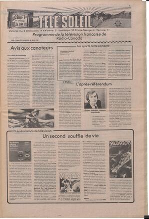 Le Soleil de Colombie, May 30, 1980, page 7
