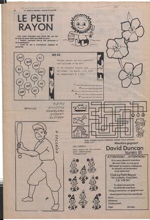 Le Soleil de Colombie, May 23, 1980, page 12