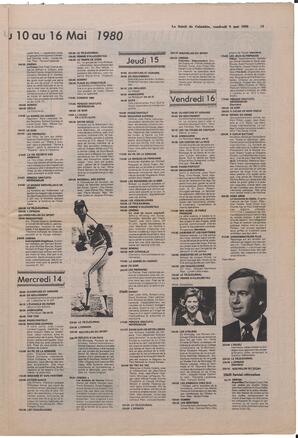 Le Soleil de Colombie, May 9, 1980, page 13