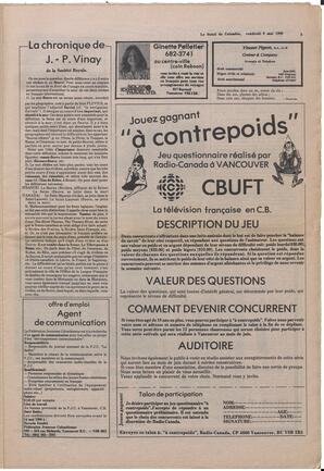 Le Soleil de Colombie, May 9, 1980, page 5