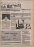 Le Soleil de Colombie, April 18, 1980