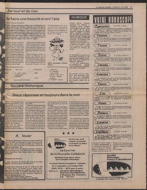 Le Soleil de Colombie, April 11, 1980, page 15