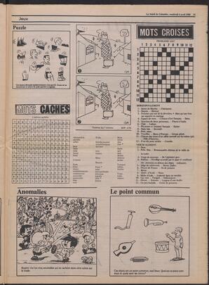 Le Soleil de Colombie, April 4, 1980, page 21