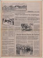 Le Soleil de Colombie, March 28, 1980