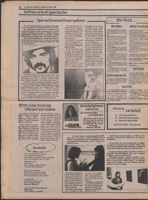 Le Soleil de Colombie, March 28, 1980, page 22