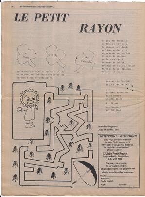 Le Soleil de Colombie, March 14, 1980, page 20