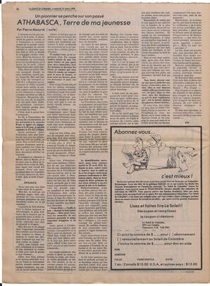 Le Soleil de Colombie, March 14, 1980, page 18