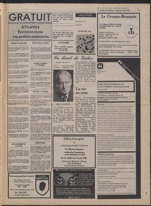 Le Soleil de Colombie, March 7, 1980, page 23