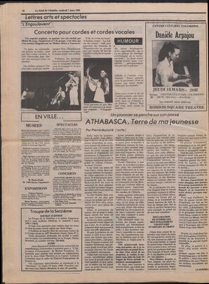 Le Soleil de Colombie, March 7, 1980, page 22