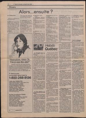 Le Soleil de Colombie, March 7, 1980, page 20