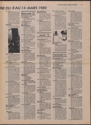 Le Soleil de Colombie, March 7, 1980, page 13