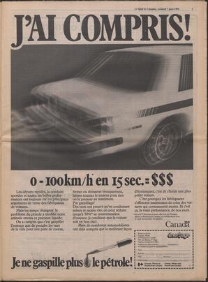 Le Soleil de Colombie, March 7, 1980, page 5
