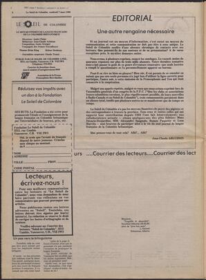 Le Soleil de Colombie, March 7, 1980, page 2