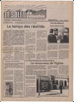 Le Soleil de Colombie, February 29, 1980