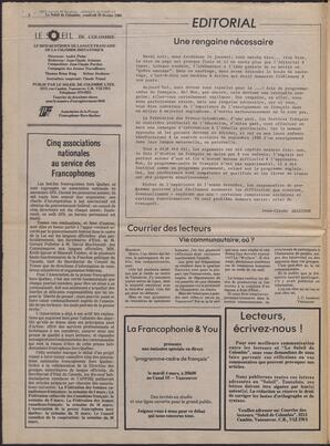 Le Soleil de Colombie, February 29, 1980, page 2