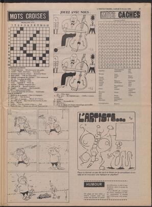 Le Soleil de Colombie, February 15, 1980, page 21