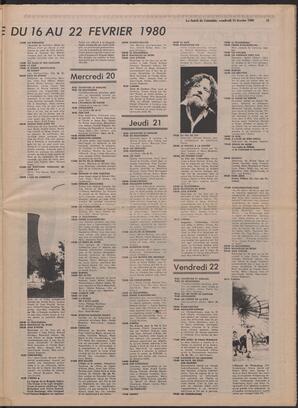 Le Soleil de Colombie, February 15, 1980, page 15