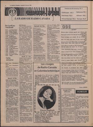 Le Soleil de Colombie, February 15, 1980, page 8